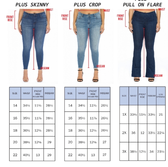 ♥️14 16 18 Plus♥️Mid Destroyed Crop Racer Stripe - Picture 7 of 8